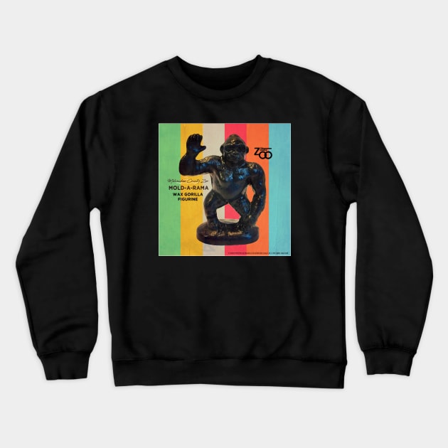 Mold-O-rama Wax Gorilla • Milwaukee County Zoo Crewneck Sweatshirt by The MKE Rhine Maiden